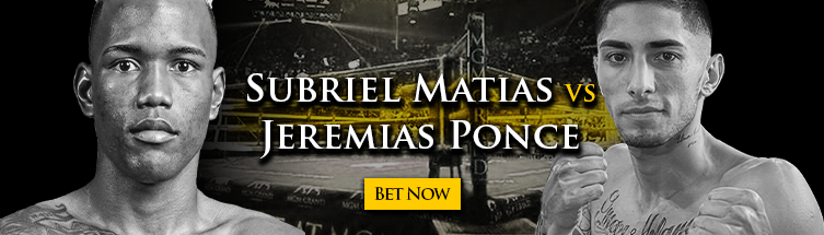 Subriel Matias vs. Jeremias Ponce Boxing Odds